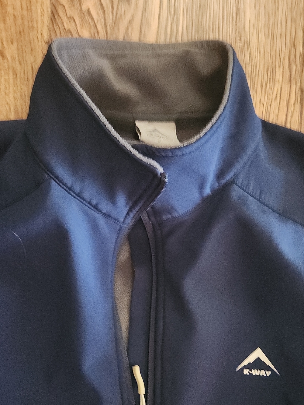 K-Way Men's Navy Performance Softshell Jacket - Picture 2 of 6